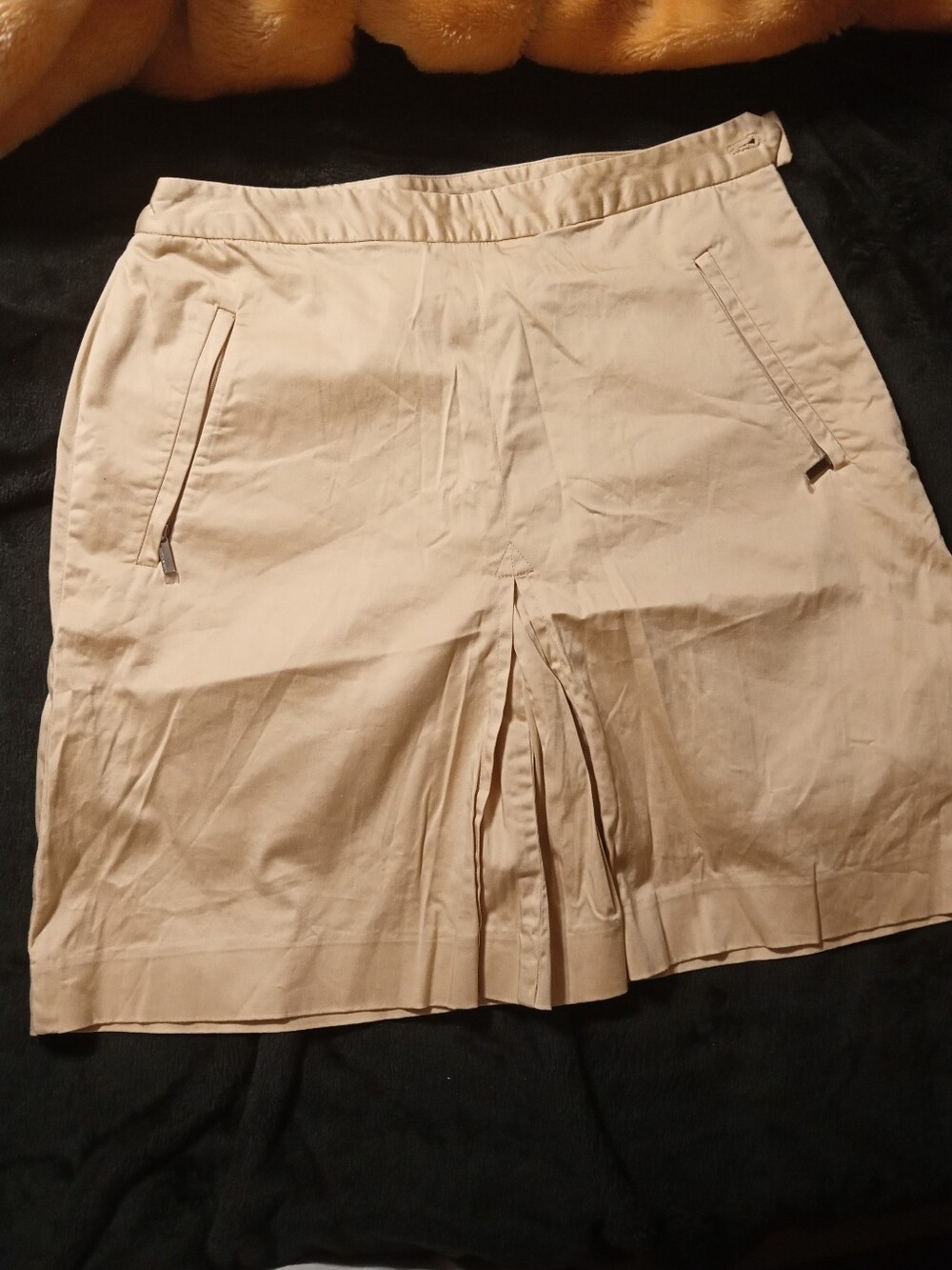 Ralph Lauren Khaki/Tan Skort with Front Detail